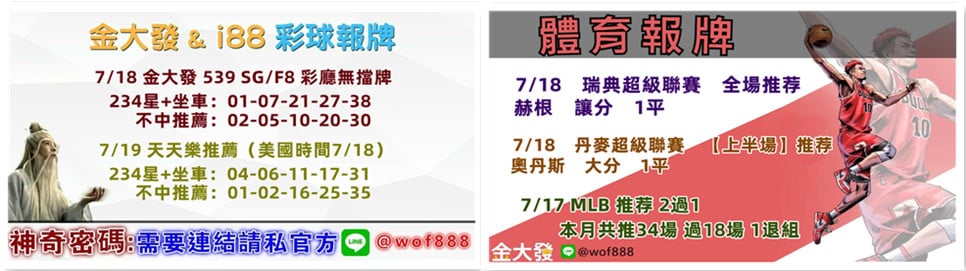 539報牌+運彩分析