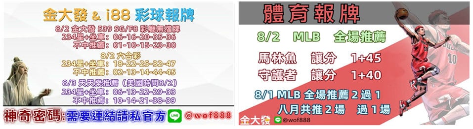 539報牌+運彩分析