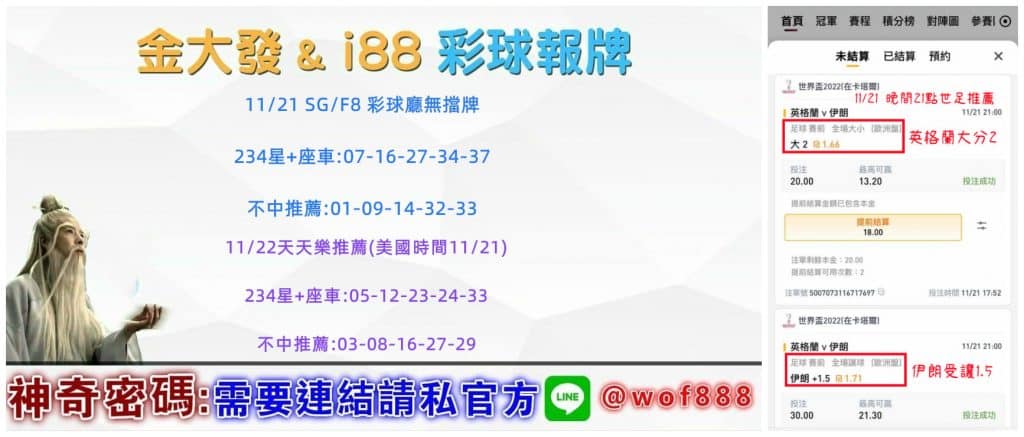 539報牌+運彩分析