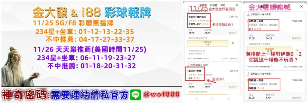 539報牌+運彩分析