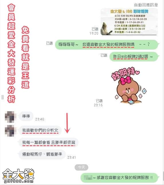 金大發體育報牌